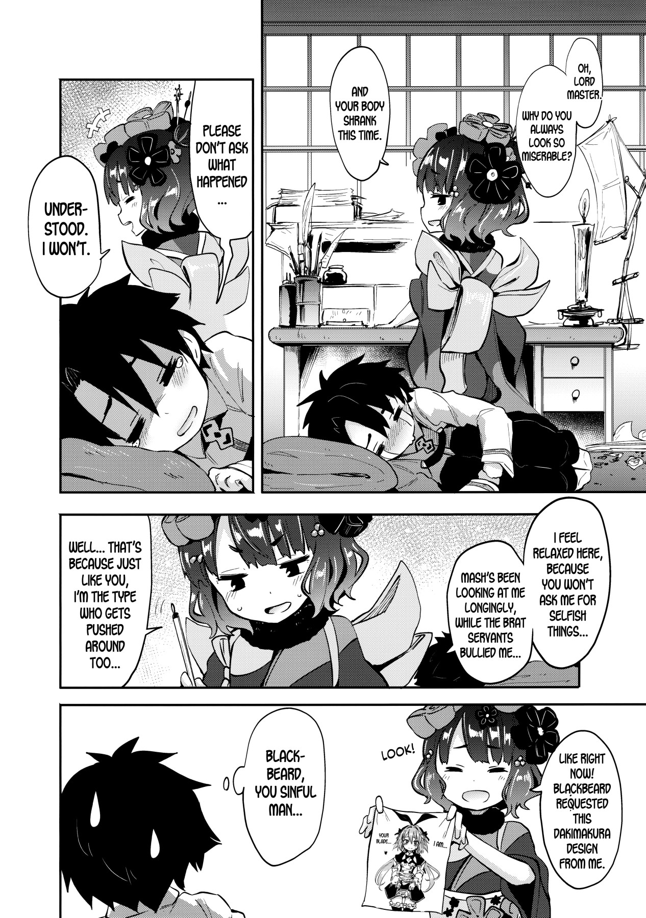 Hentai Manga Comic-Shota Master-dono And Hokusai-chan-Read-3